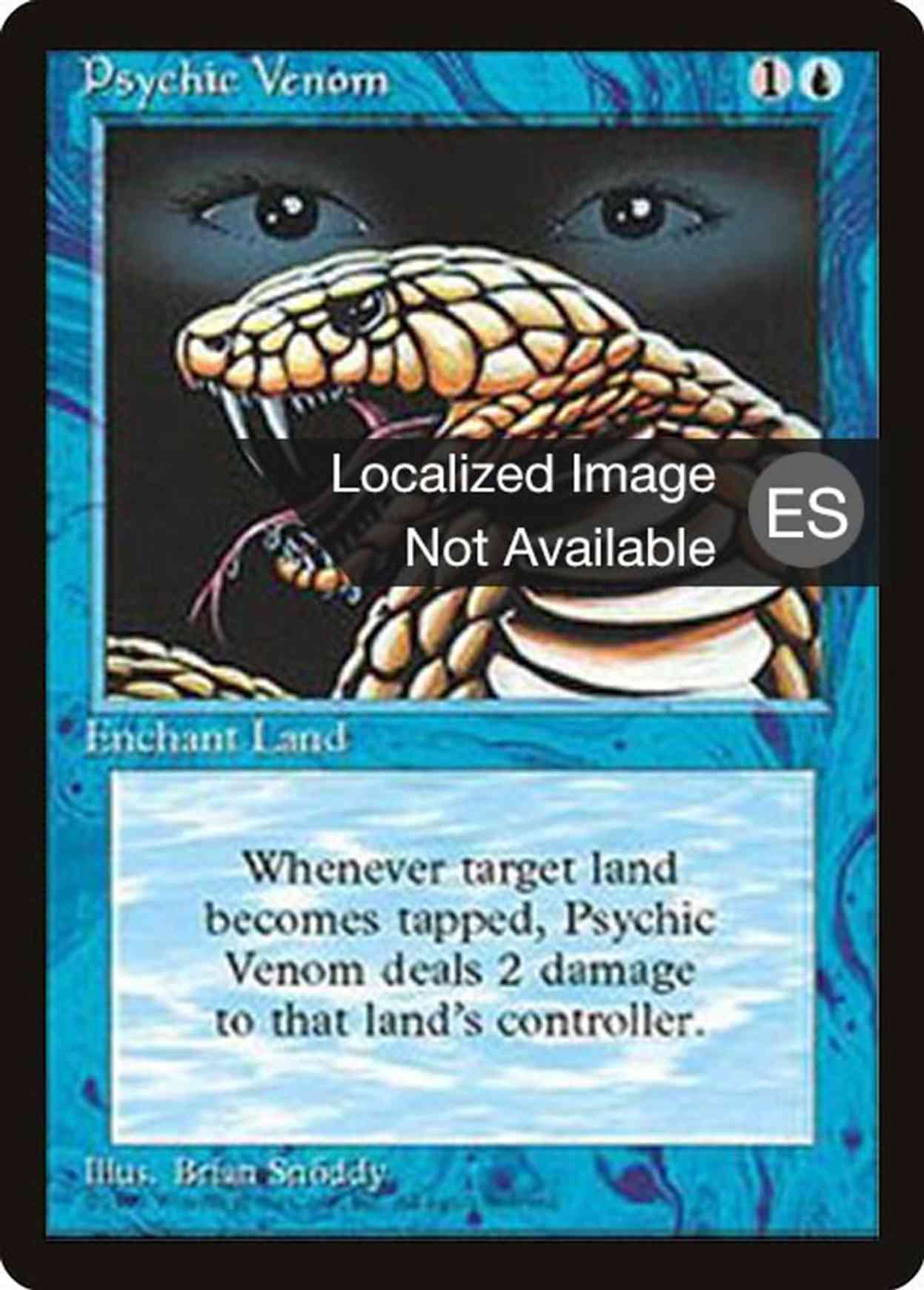 Psychic Venom magic card front