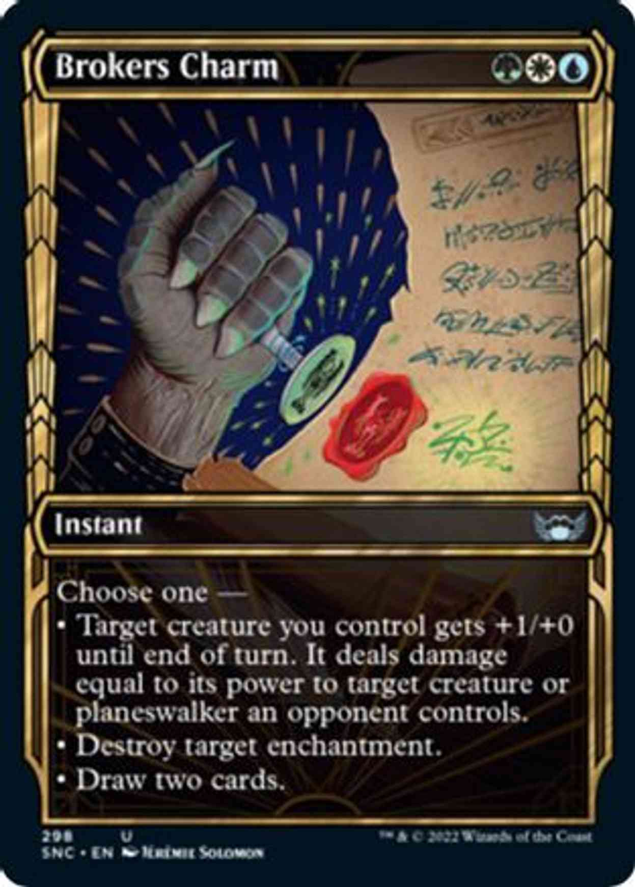 Brokers Charm (Showcase) magic card front