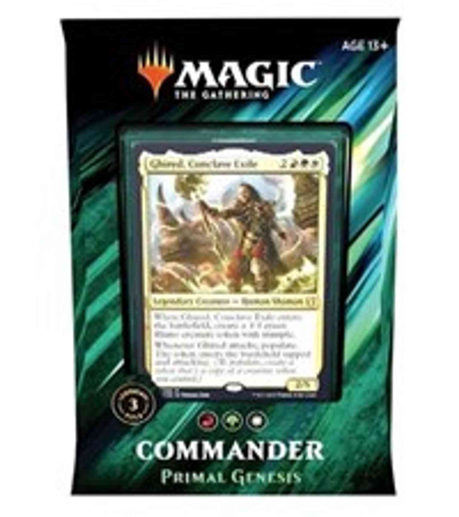 Commander 2019 Deck - Primal Genesis magic card front