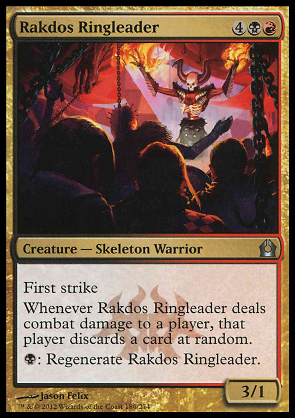Rakdos Ringleader magic card front