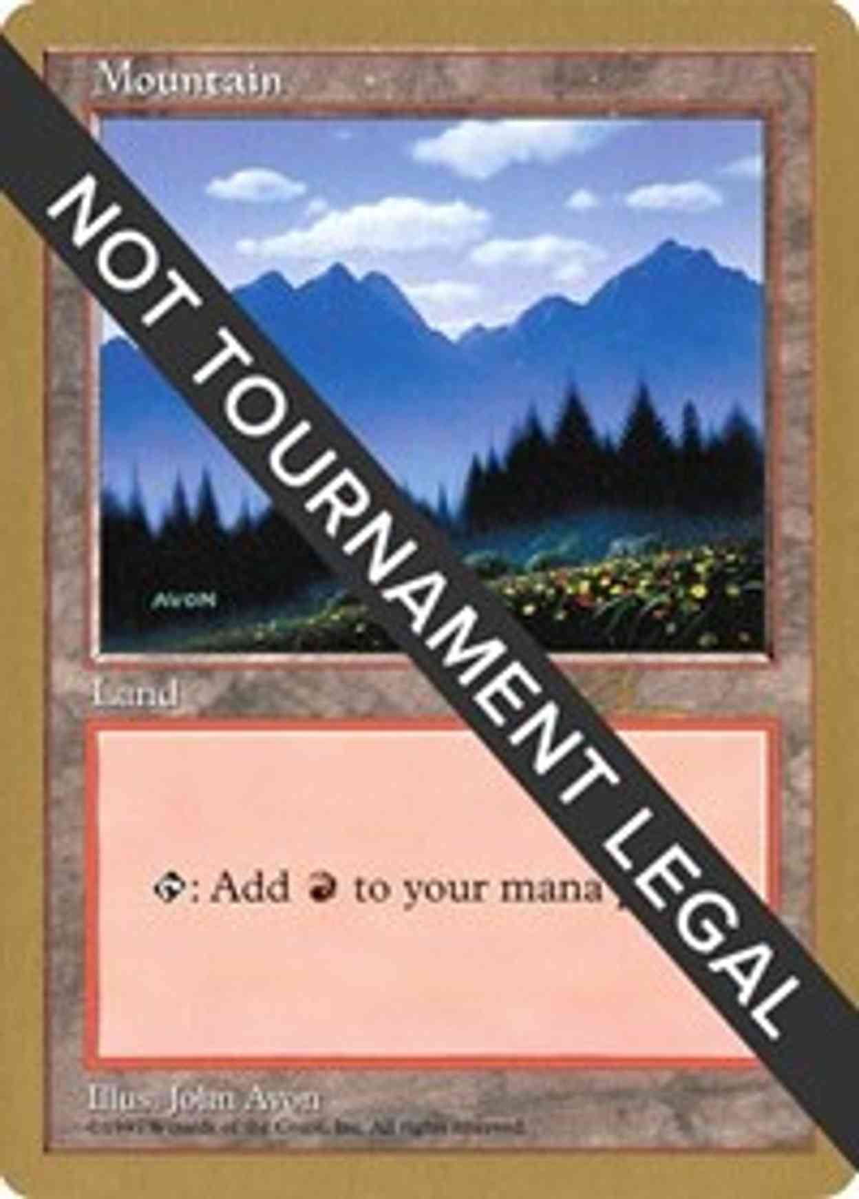 Mountain (433) - 1997 Paul McCabe (5ED) magic card front