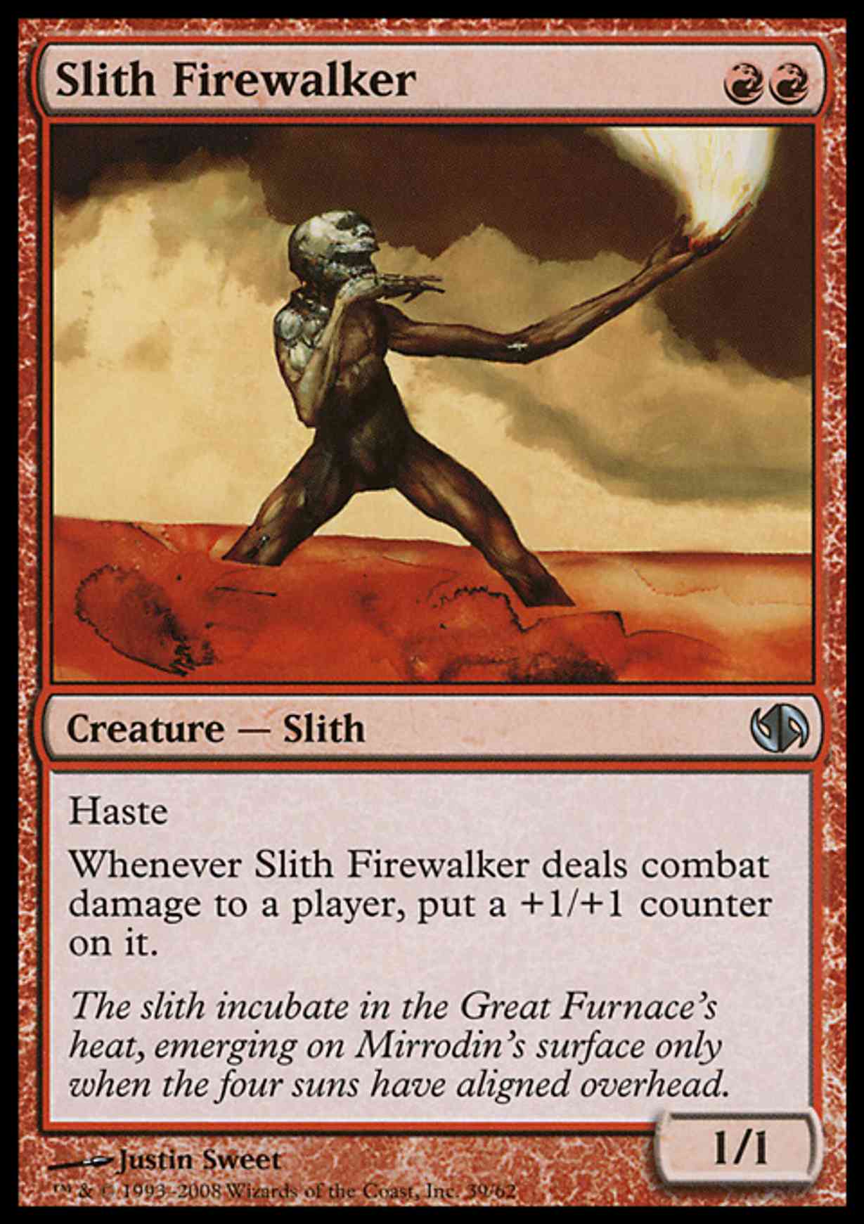 Slith Firewalker magic card front
