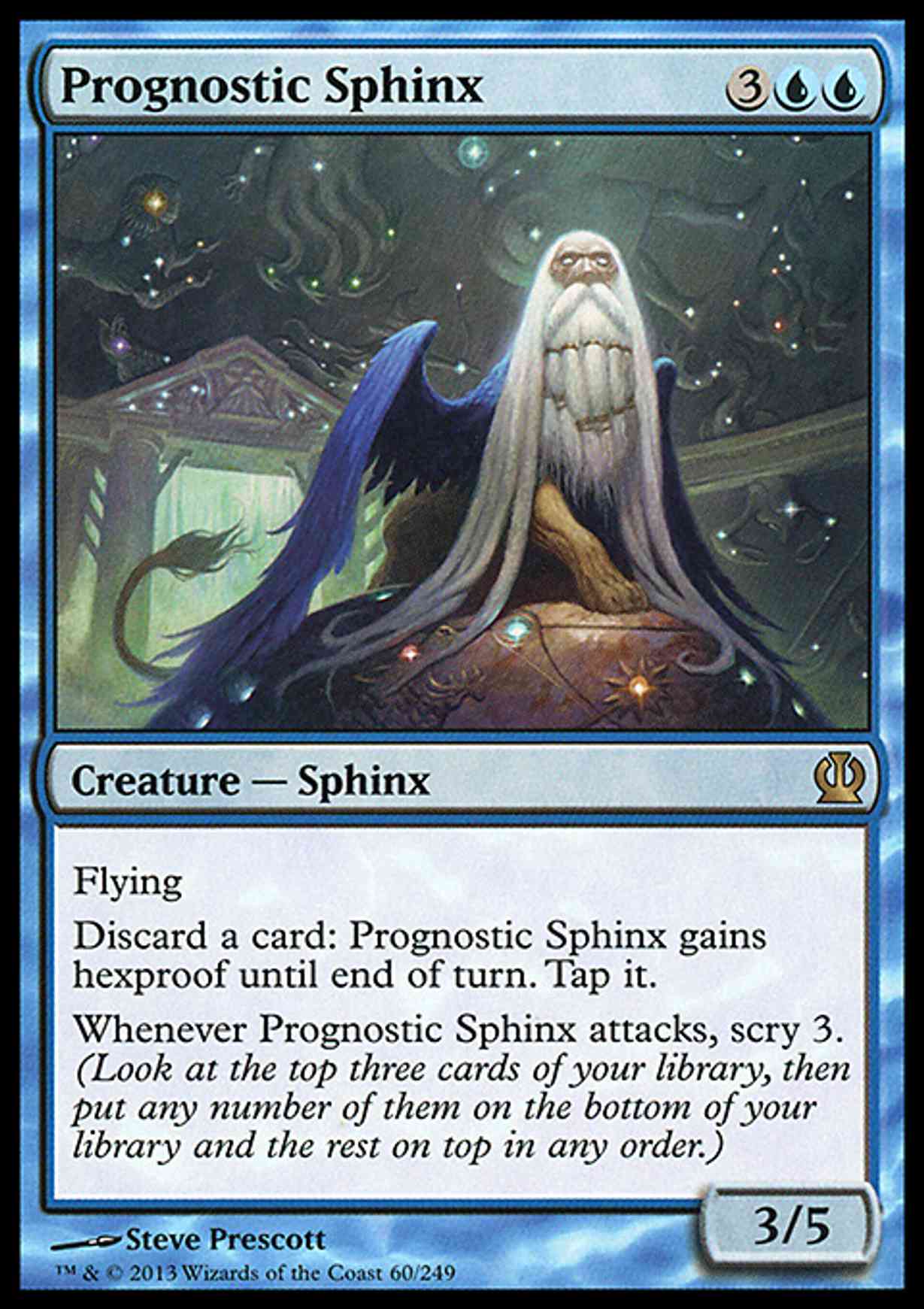 Prognostic Sphinx magic card front