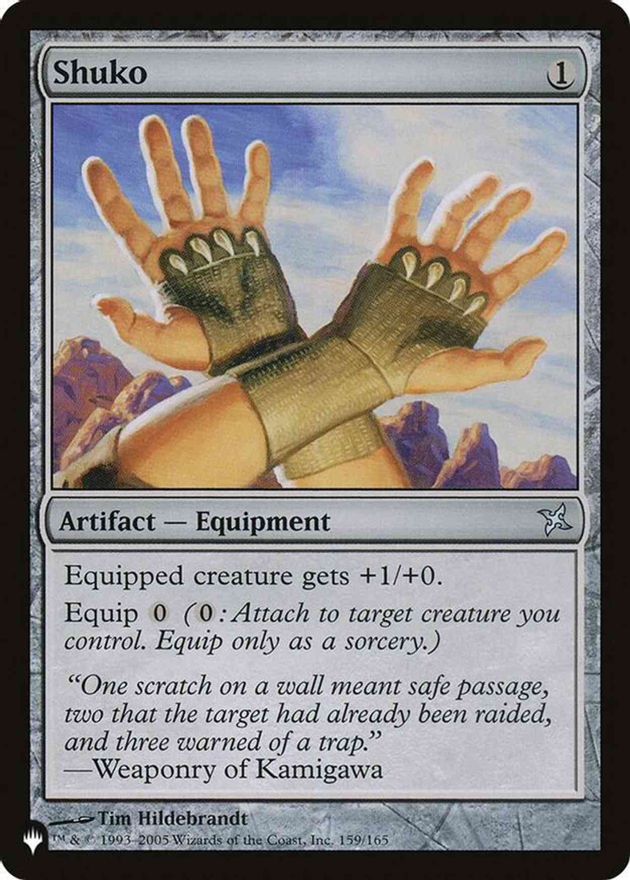 Shuko magic card front