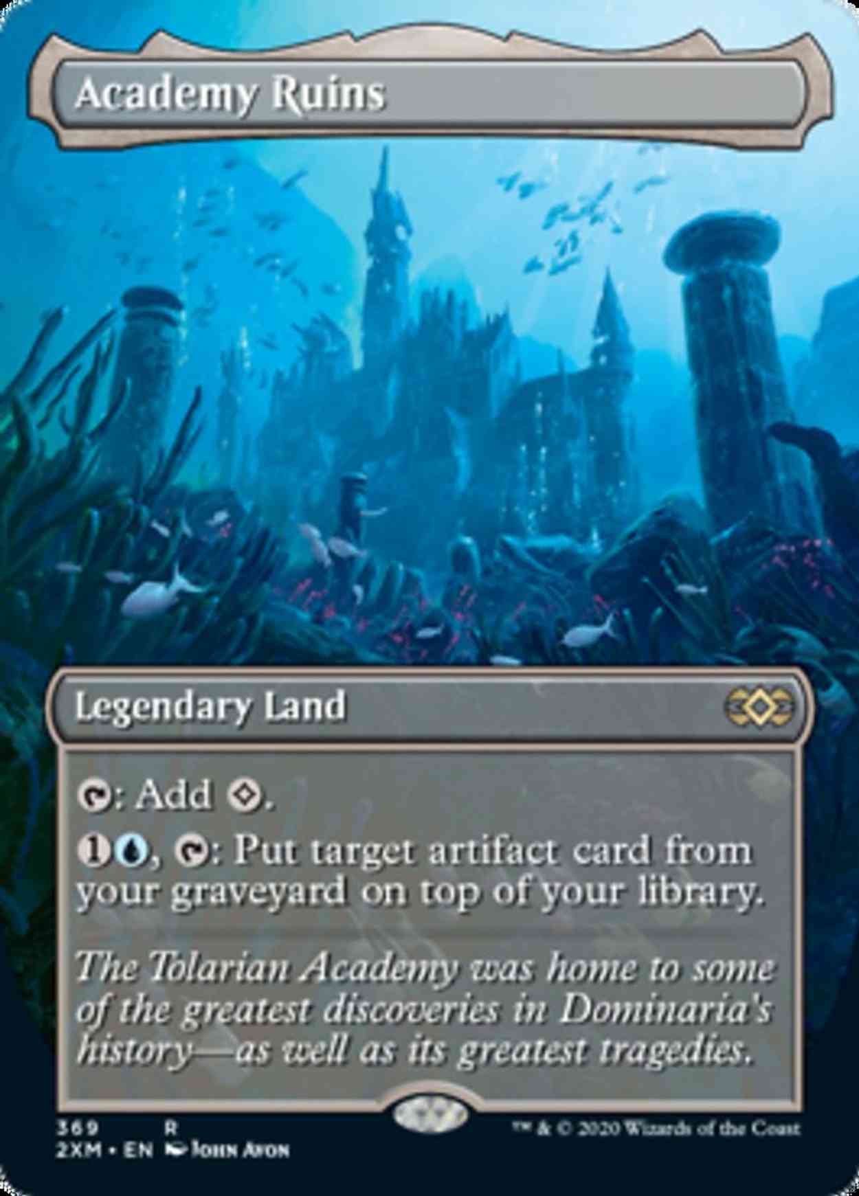 Academy Ruins (Borderless) magic card front