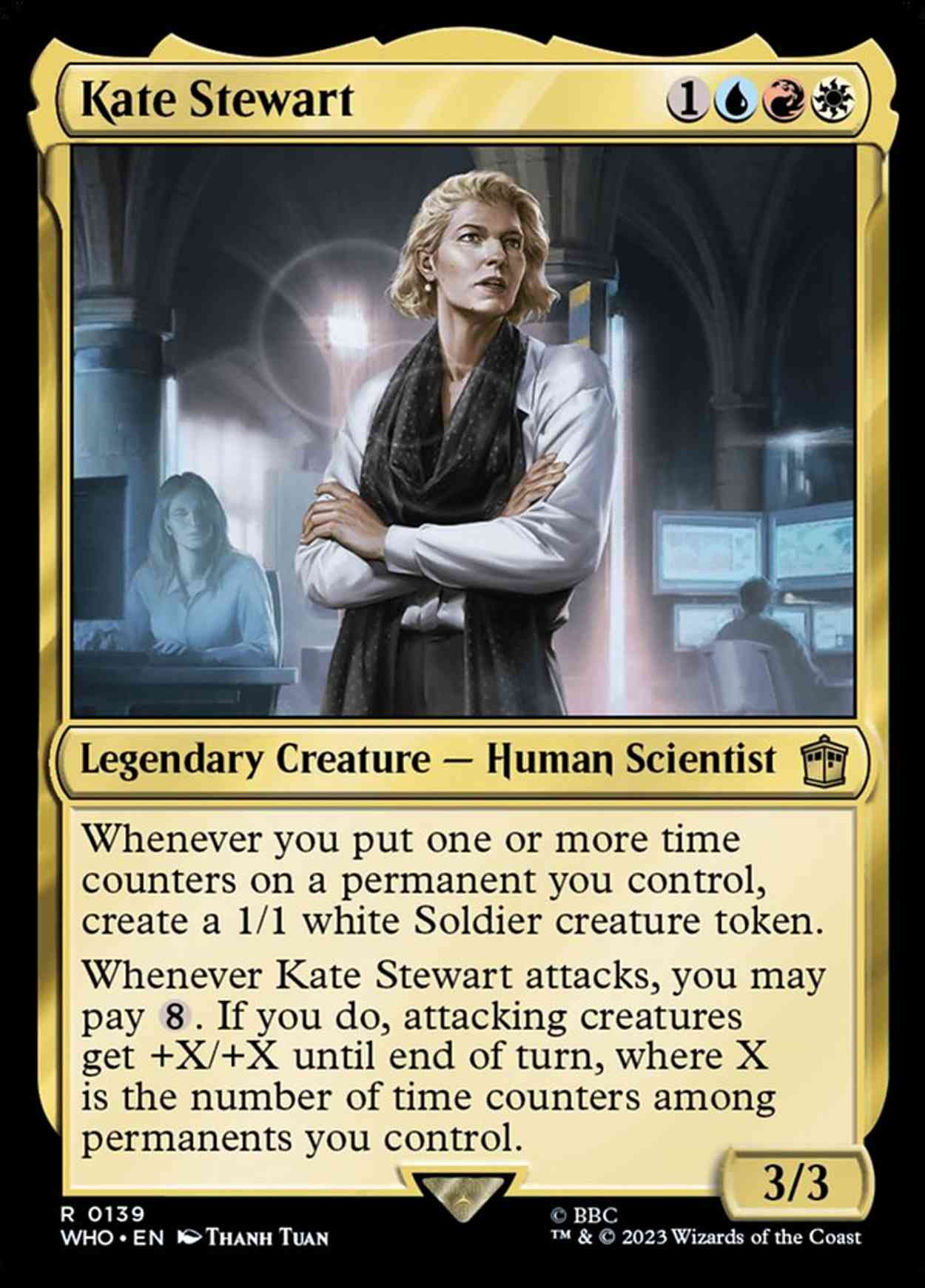 Kate Stewart magic card front