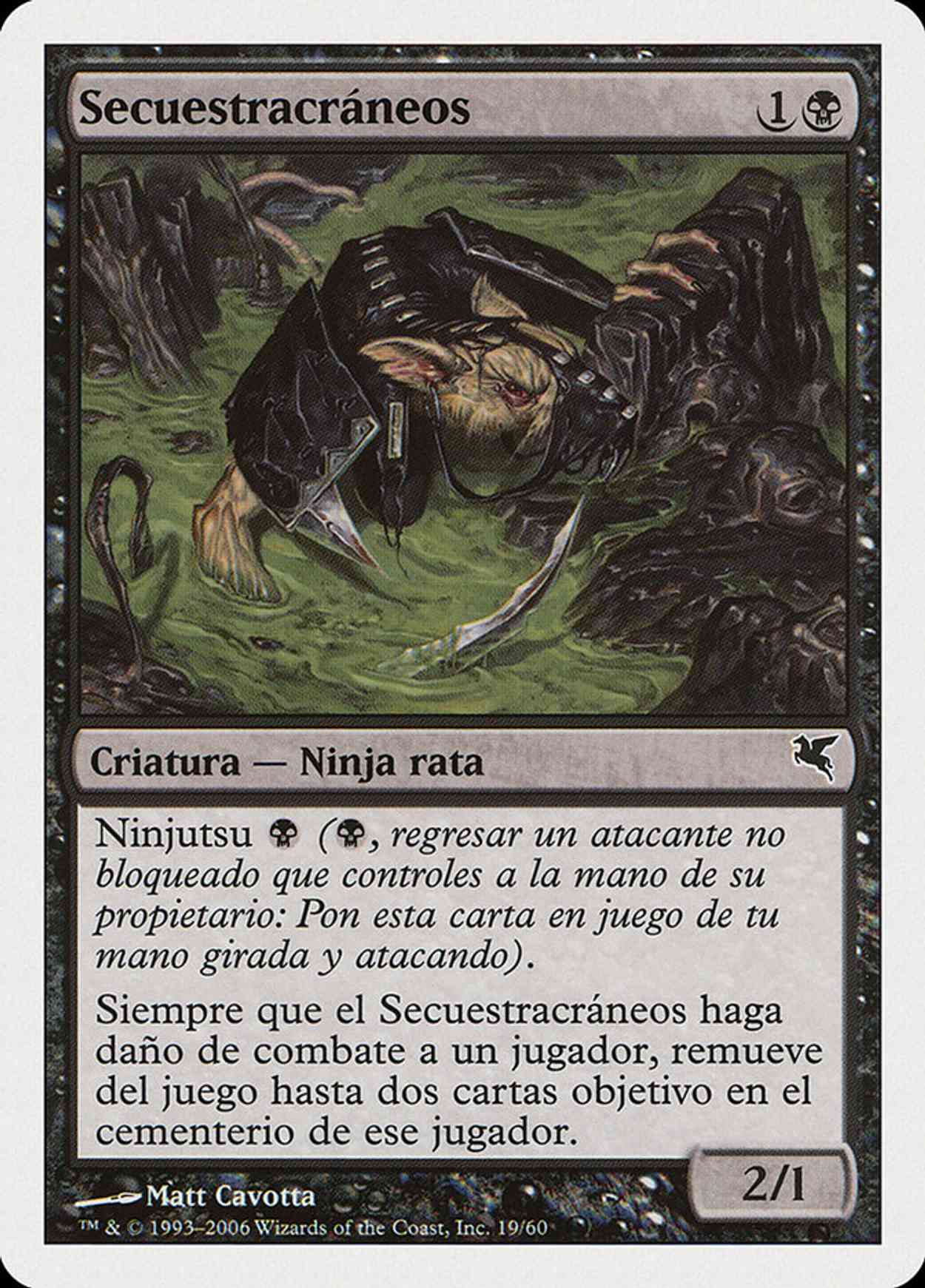 Skullsnatcher (Retro Frame) magic card front