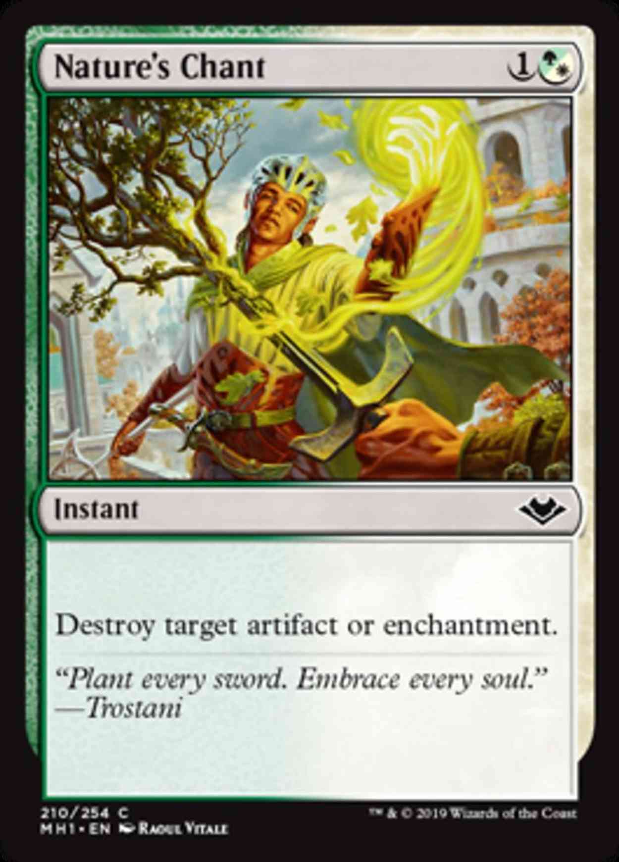 Nature's Chant magic card front