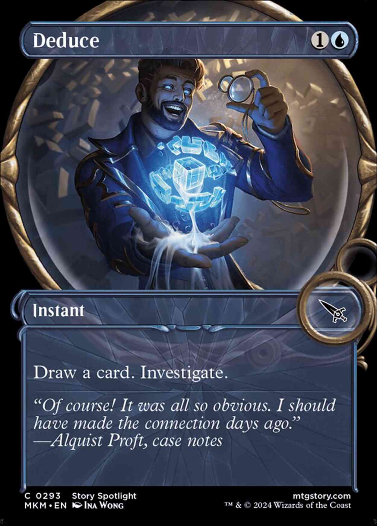 Deduce (Showcase) magic card front