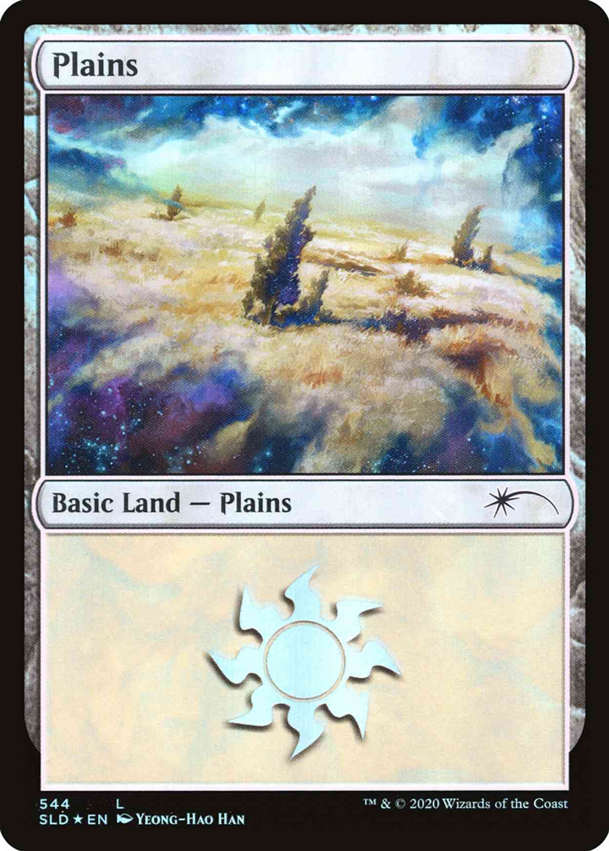 Plains (544) magic card front