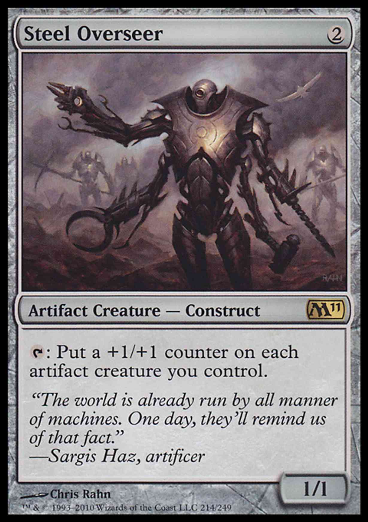 Steel Overseer magic card front