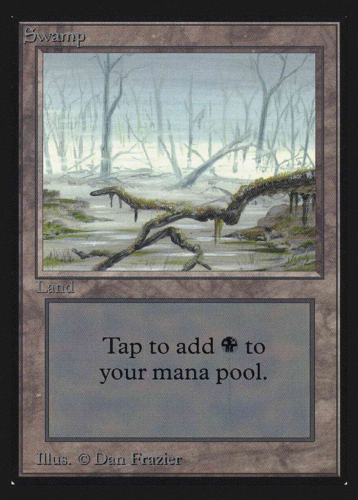 Swamp (Low Branch)(IE) magic card front