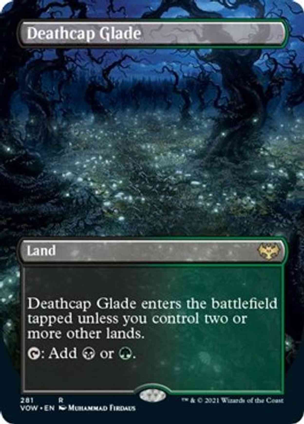 Deathcap Glade (Borderless) magic card front