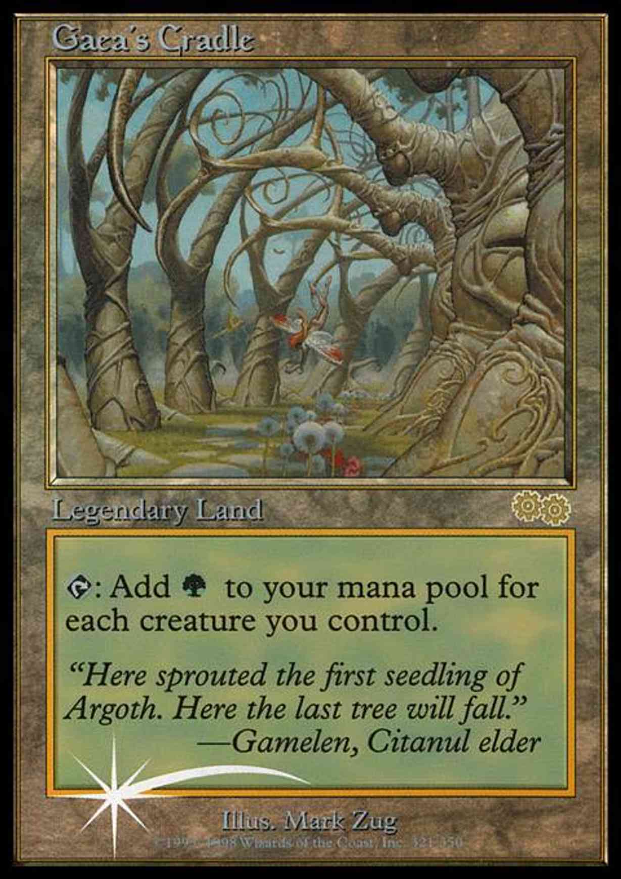 Gaea's Cradle magic card front