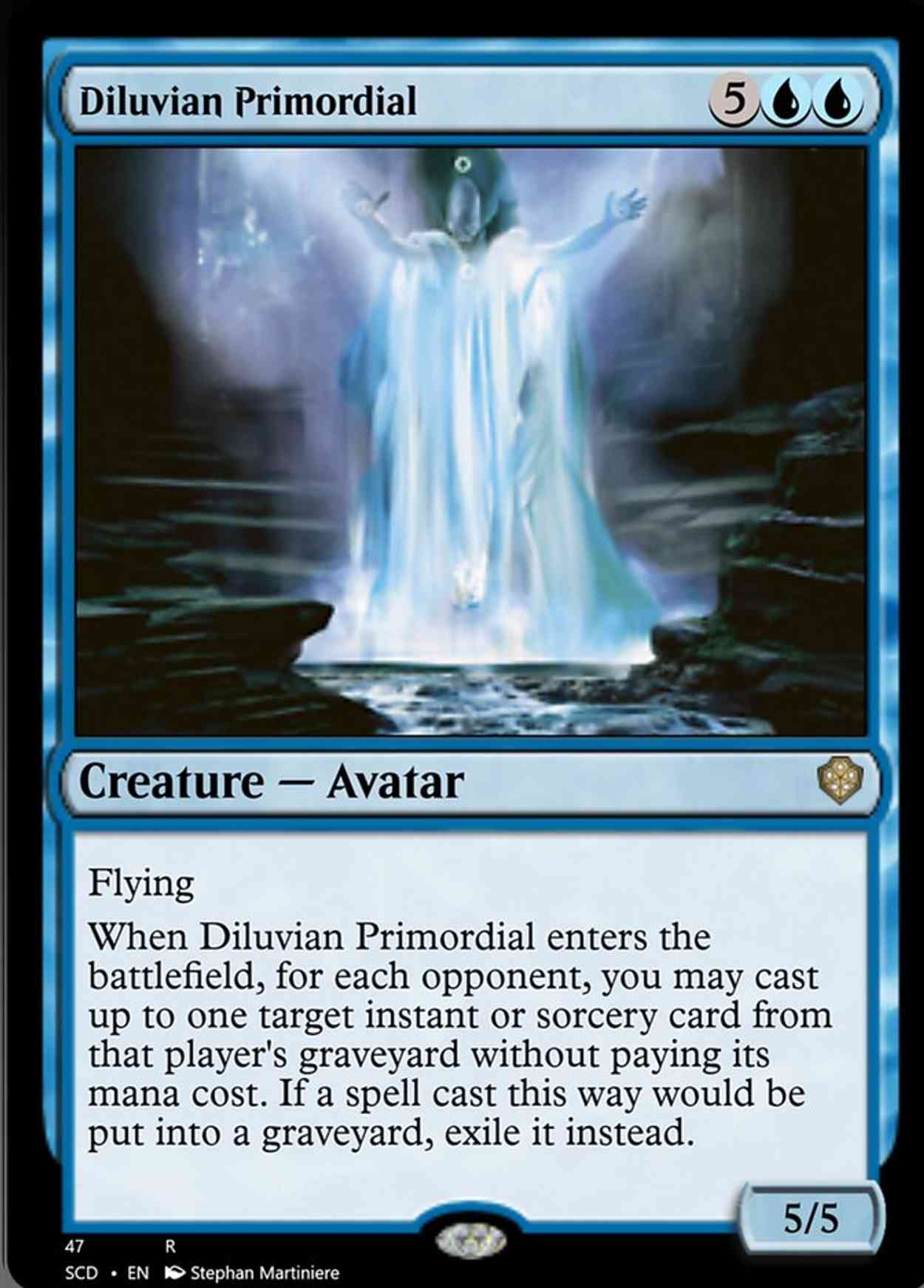 Diluvian Primordial magic card front