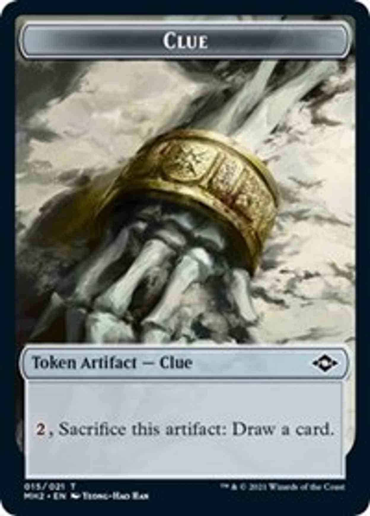 Clue (015) Token magic card front