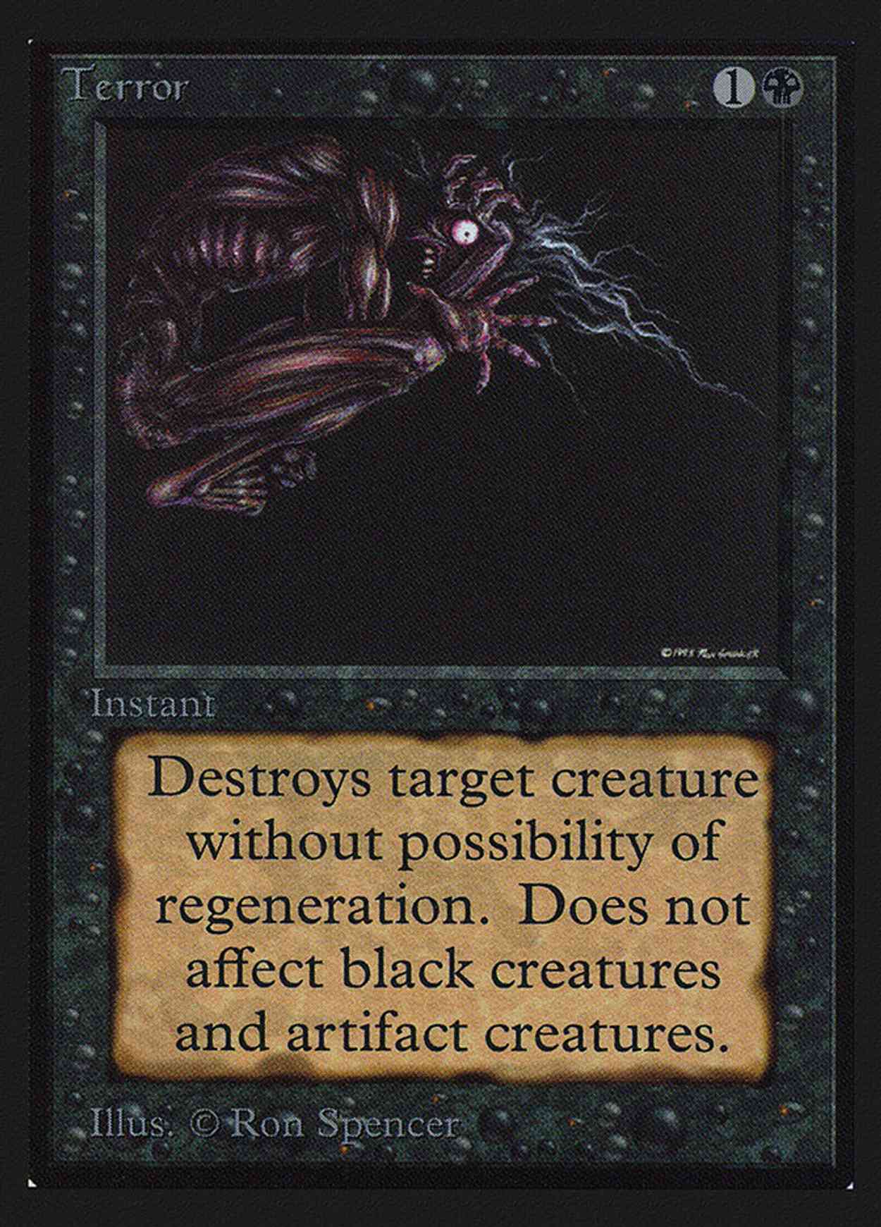 Terror (IE) magic card front