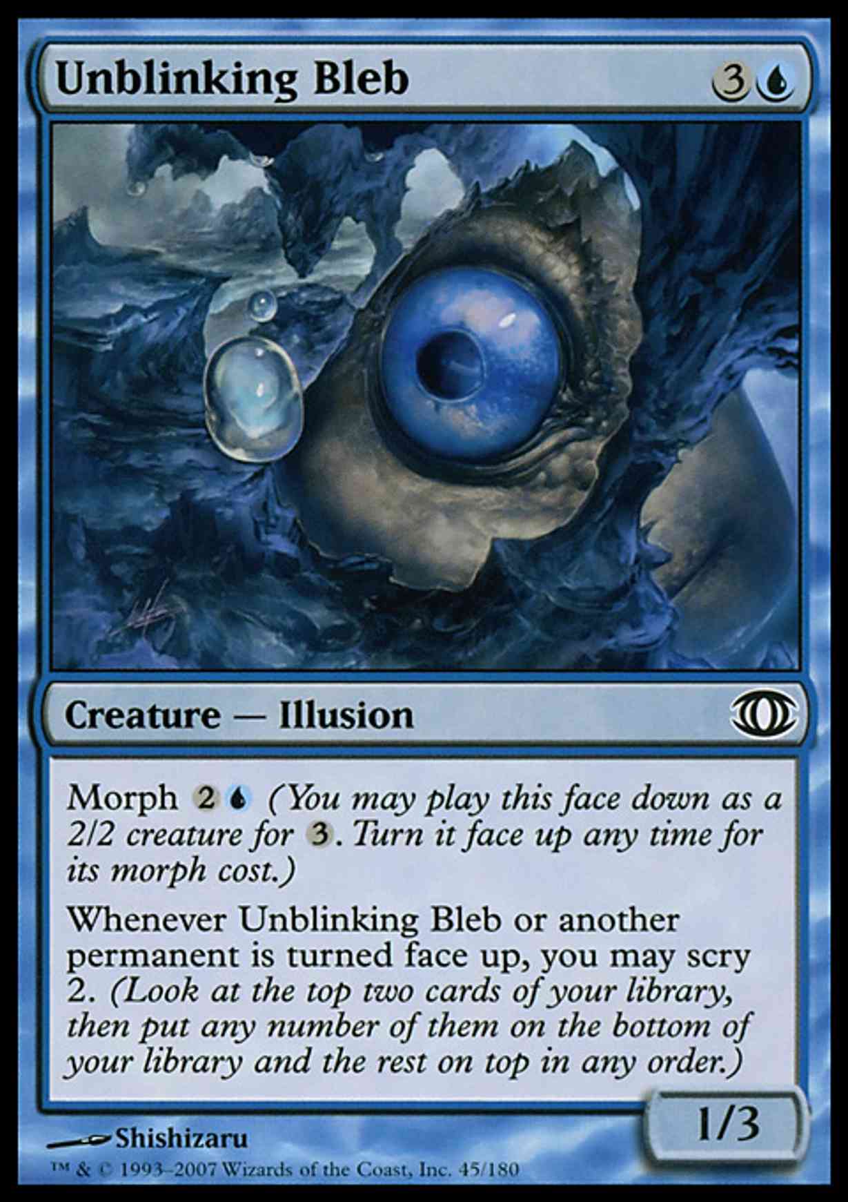 Unblinking Bleb magic card front