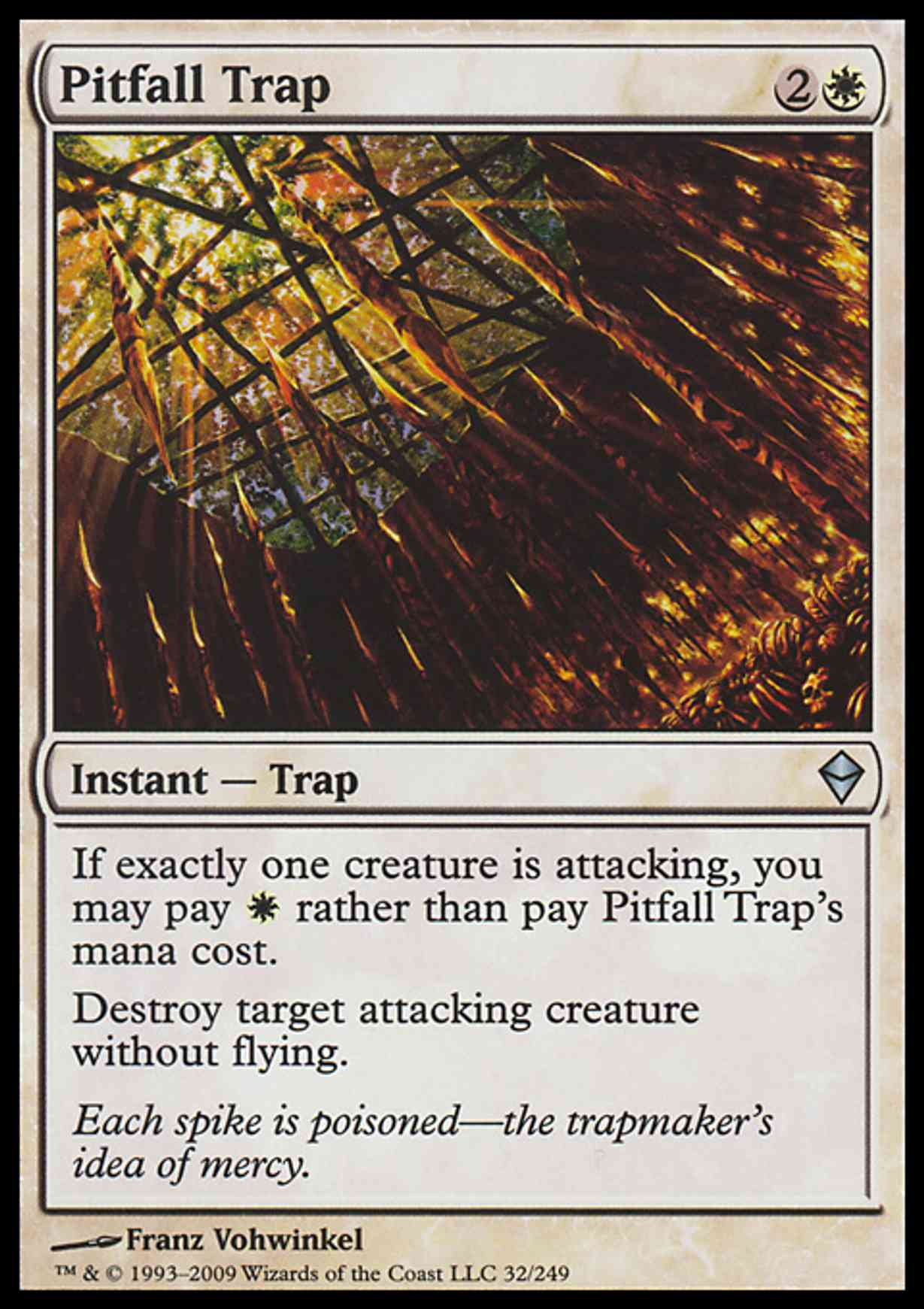 Pitfall Trap magic card front