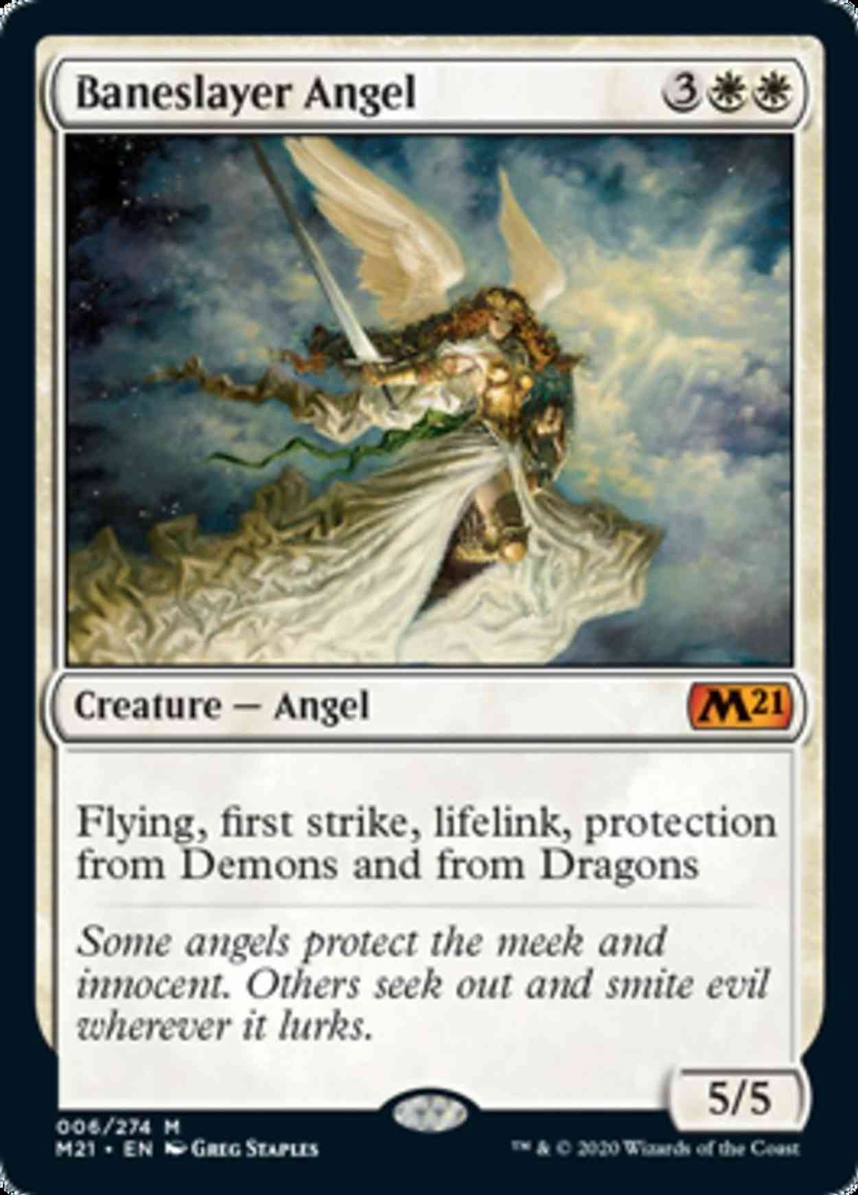 Baneslayer Angel magic card front
