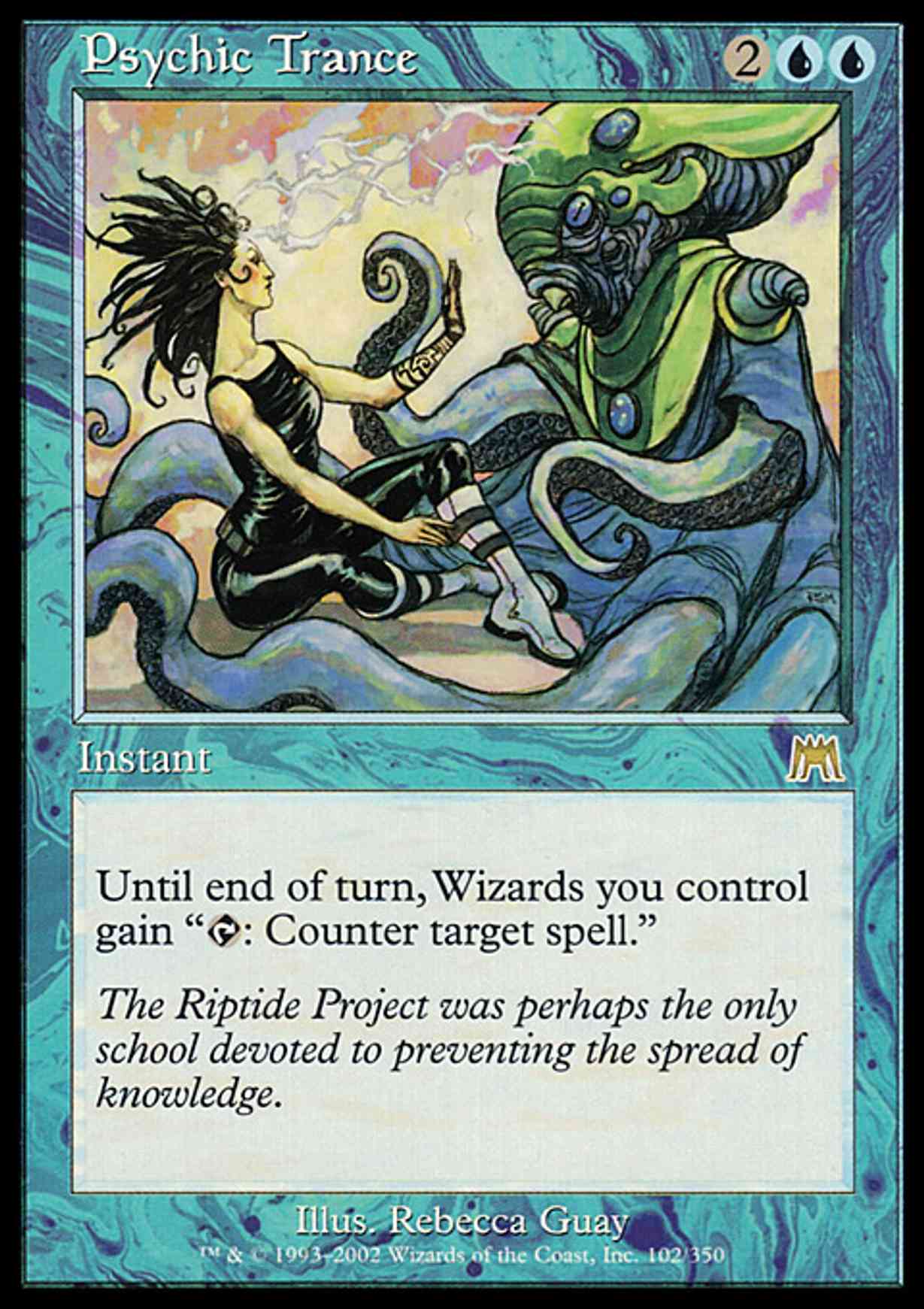 Psychic Trance magic card front