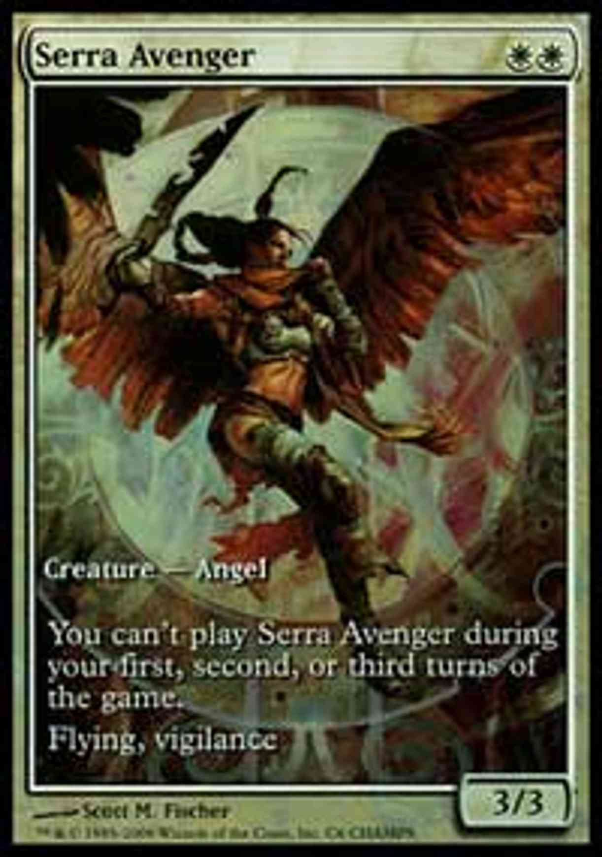 Serra Avenger magic card front