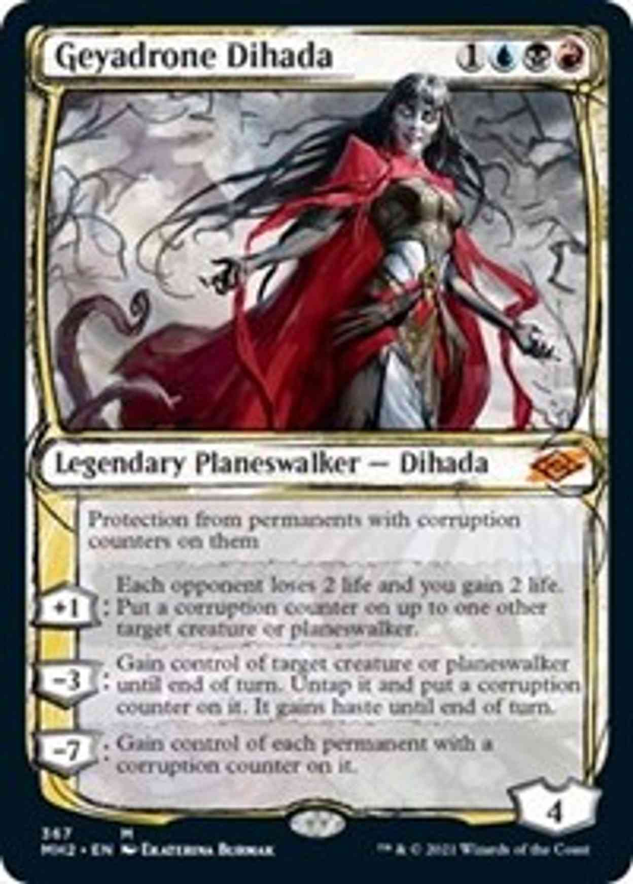 Geyadrone Dihada (Showcase) magic card front
