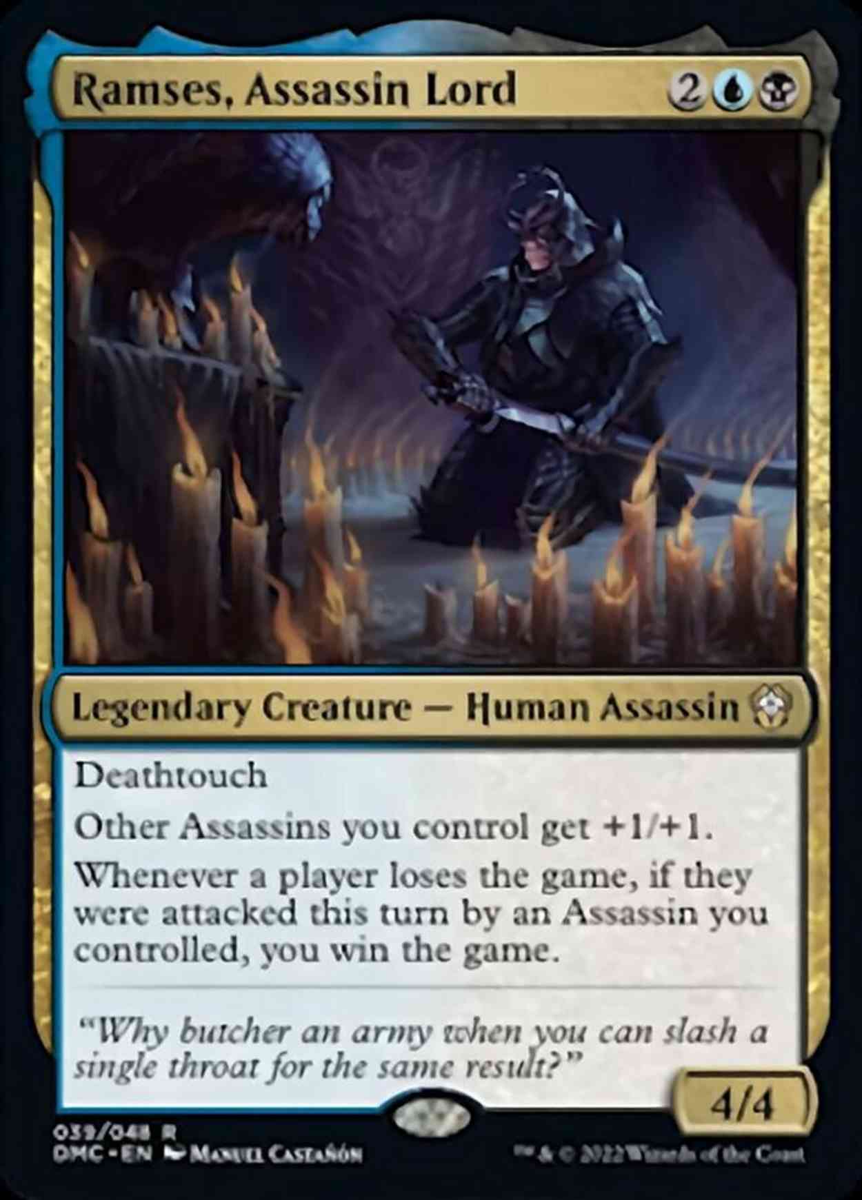 Ramses, Assassin Lord magic card front
