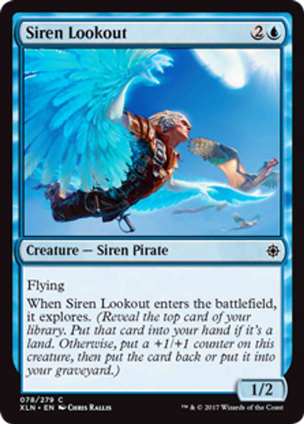 Siren Lookout magic card front