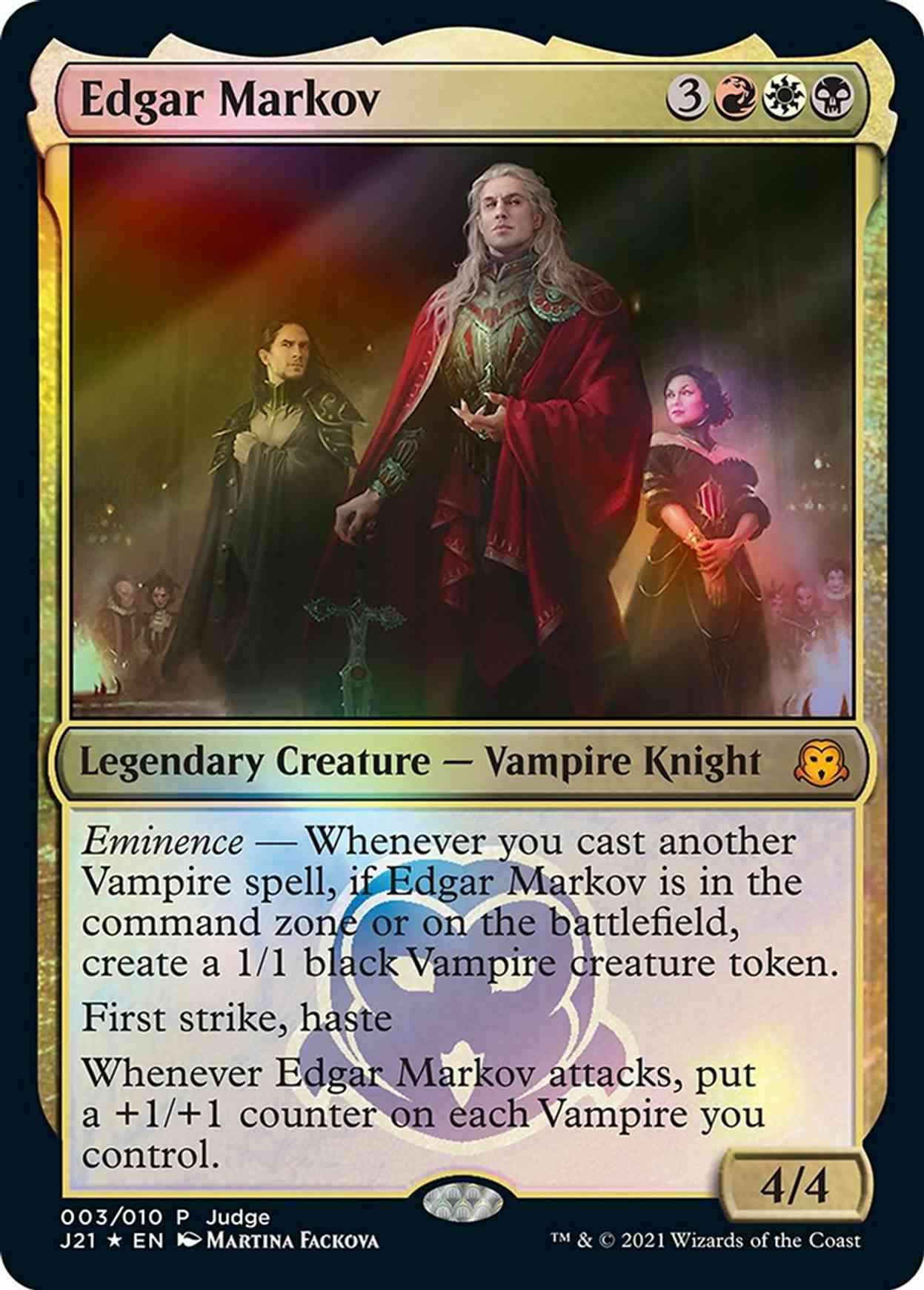 Edgar Markov magic card front