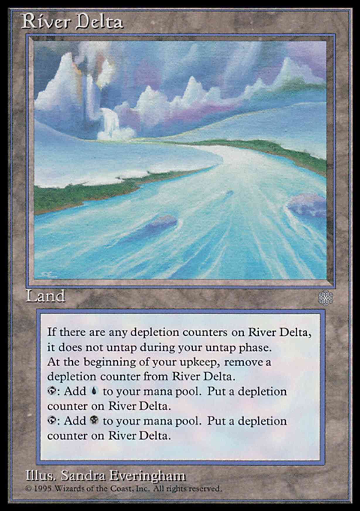 River Delta magic card front