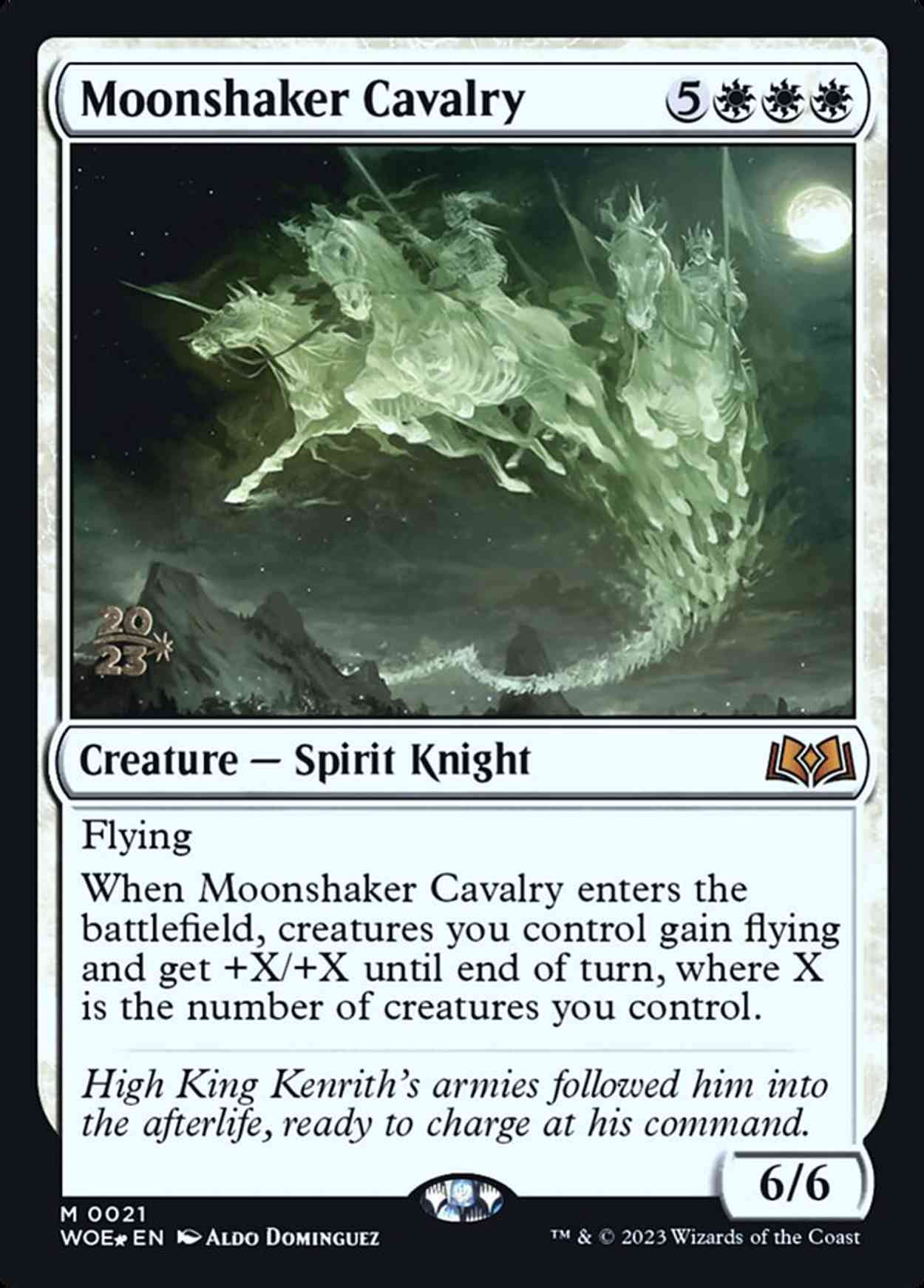 Moonshaker Cavalry magic card front