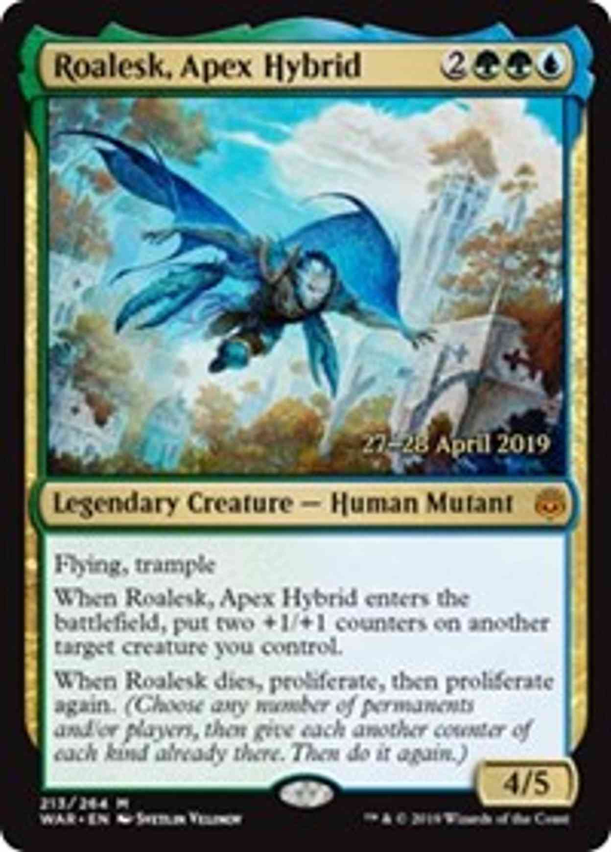 Roalesk, Apex Hybrid magic card front