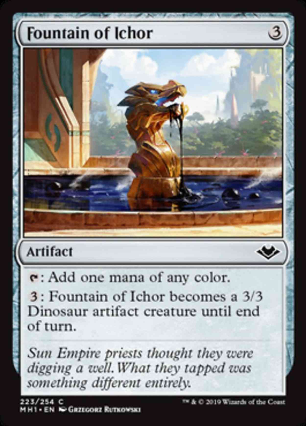 Fountain of Ichor magic card front