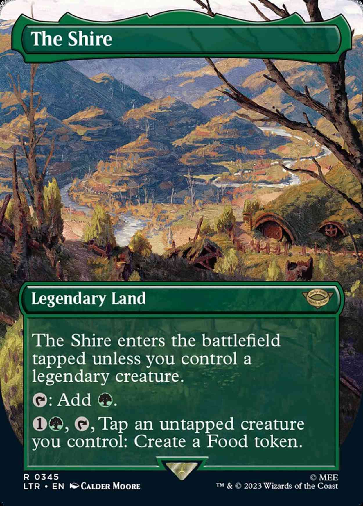 The Shire (Borderless) magic card front