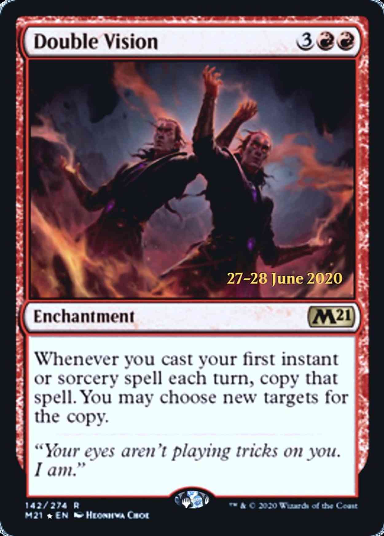 Double Vision magic card front