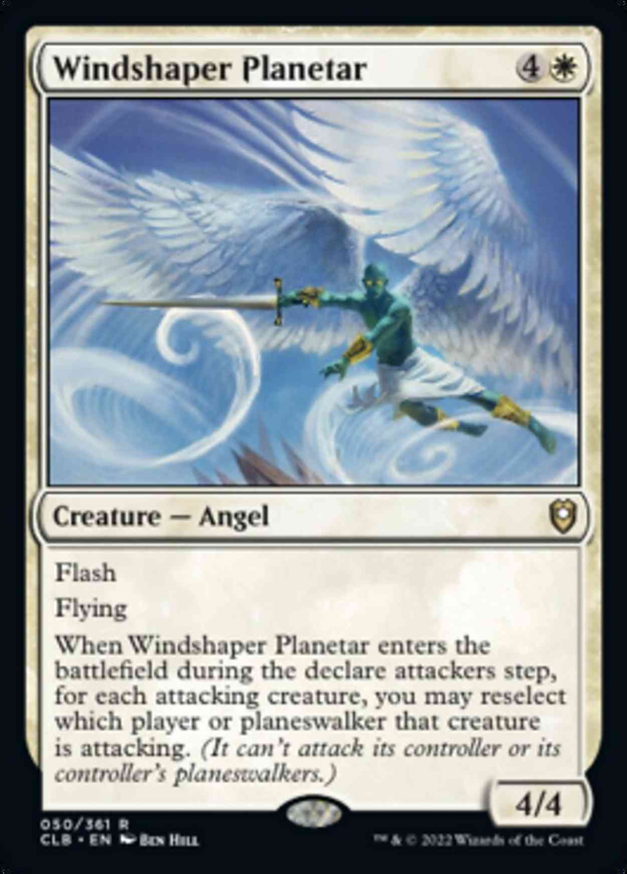 Windshaper Planetar magic card front