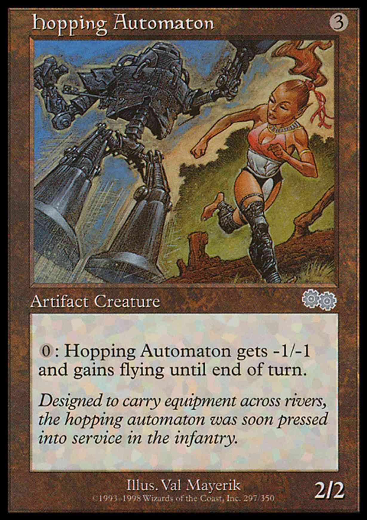 Hopping Automaton magic card front
