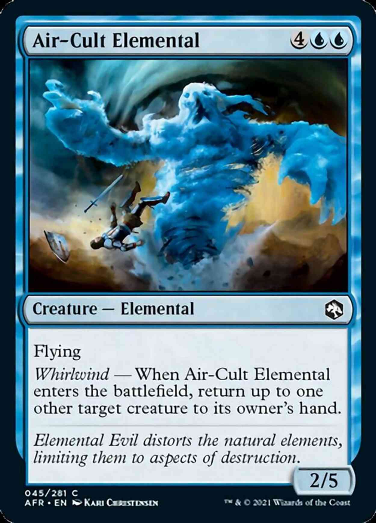 Air-Cult Elemental magic card front