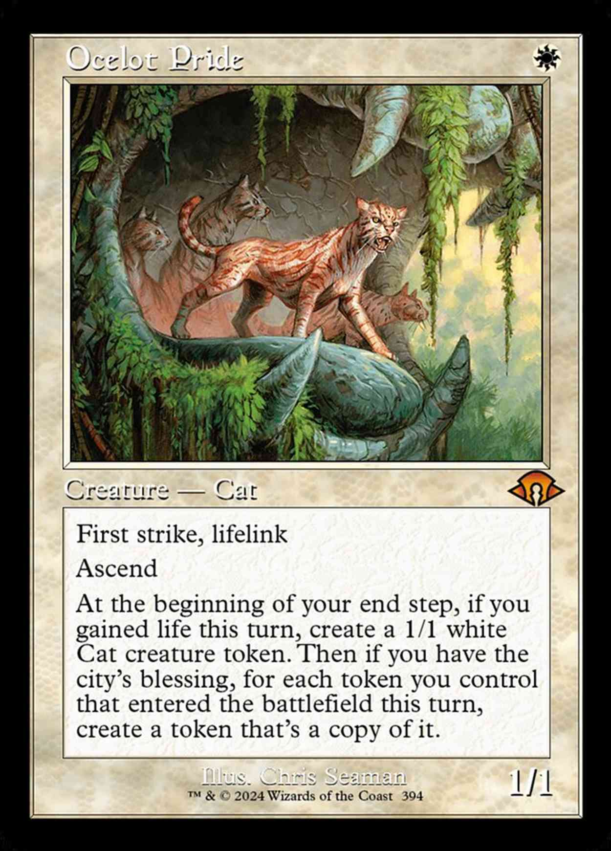 Ocelot Pride (Retro Frame) magic card front