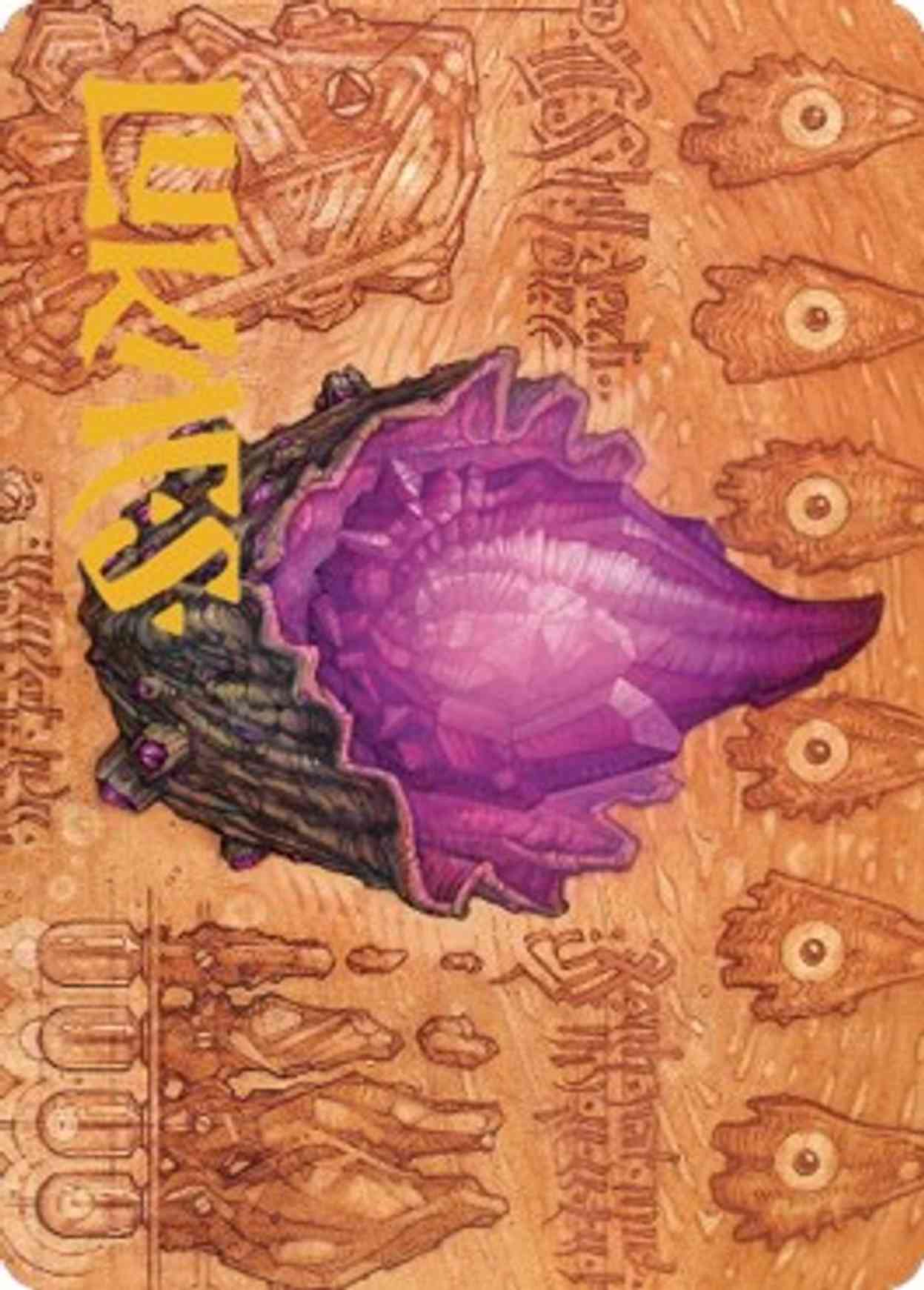 Thorn of Amethyst Art Card (Gold-Stamped Signature) magic card front