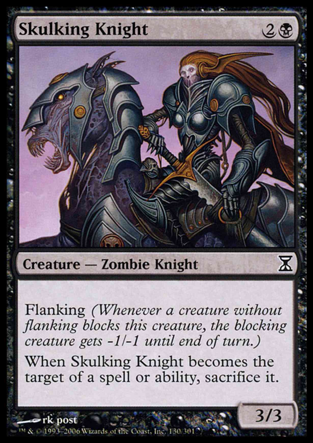 Skulking Knight magic card front