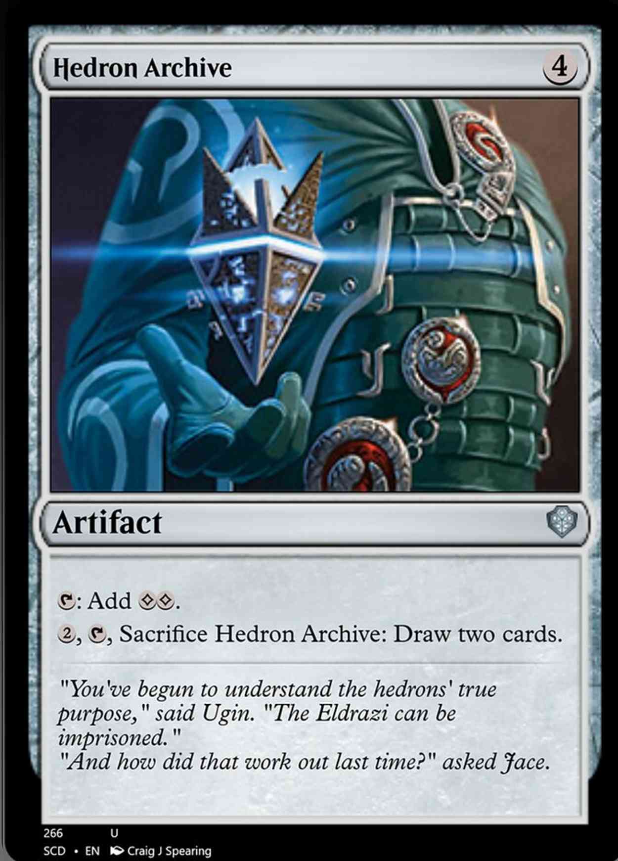 Hedron Archive magic card front