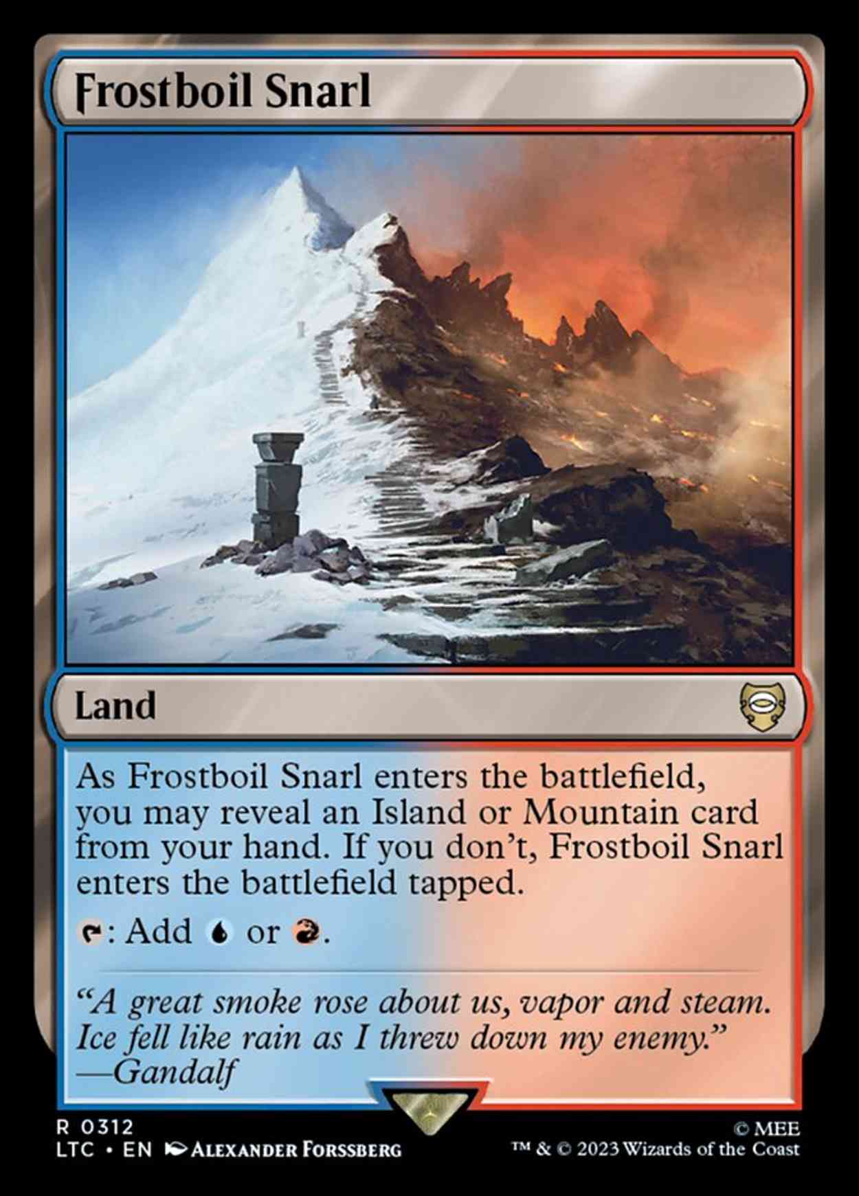 Frostboil Snarl magic card front