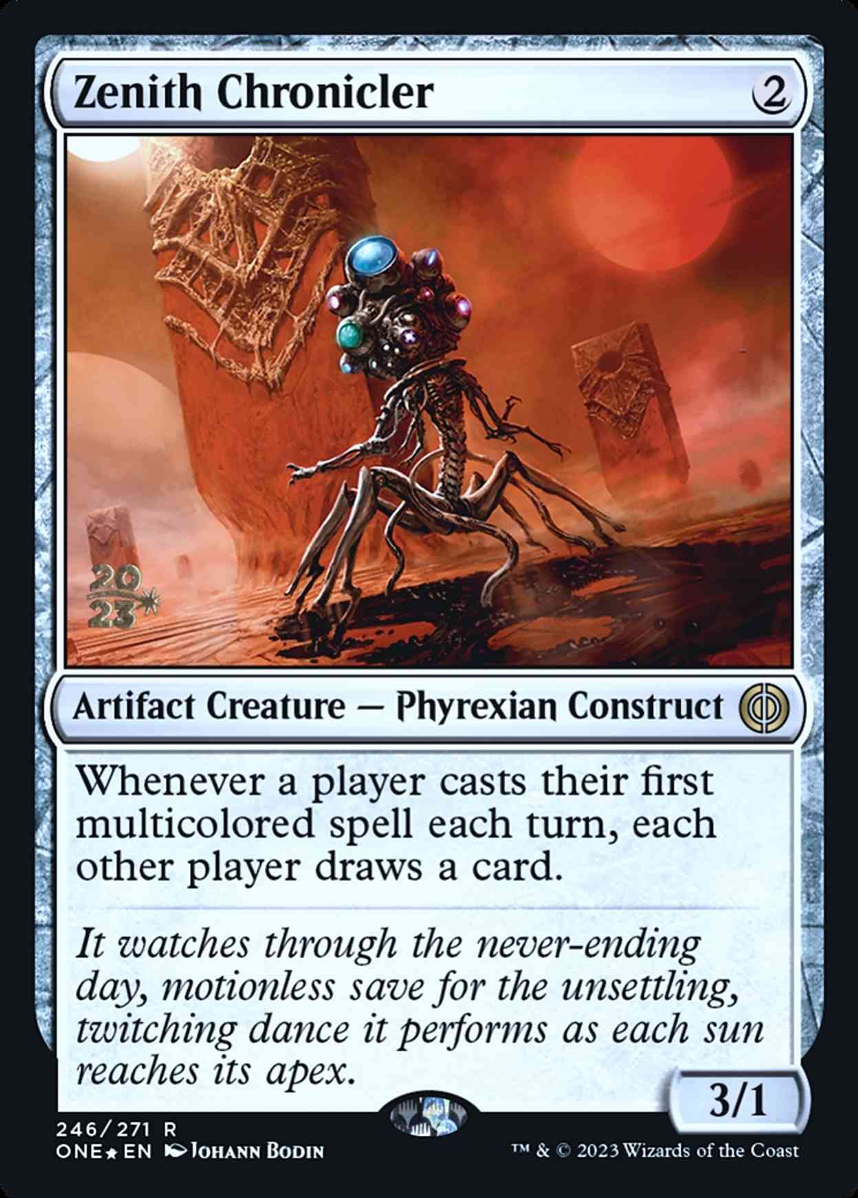 Zenith Chronicler magic card front