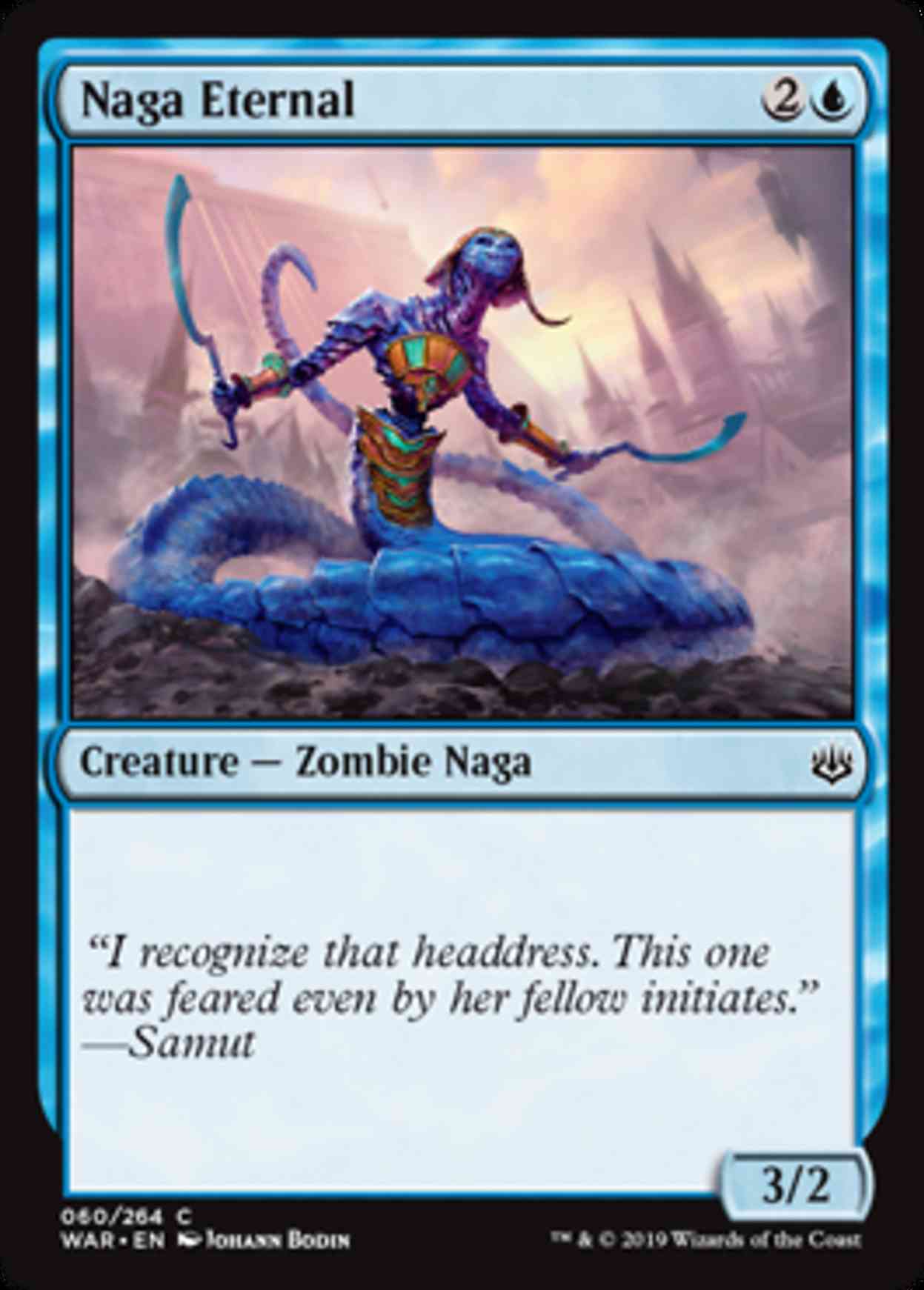 Naga Eternal magic card front