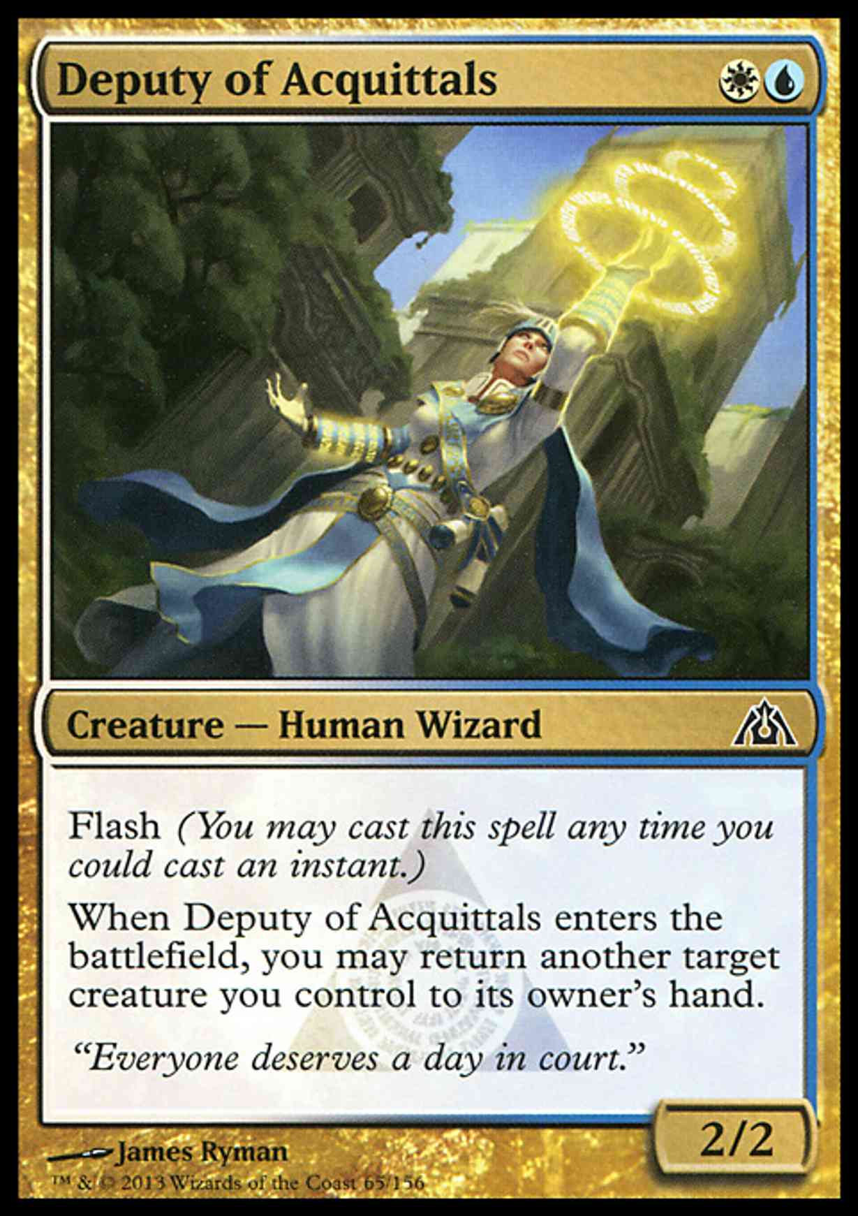 Deputy of Acquittals magic card front