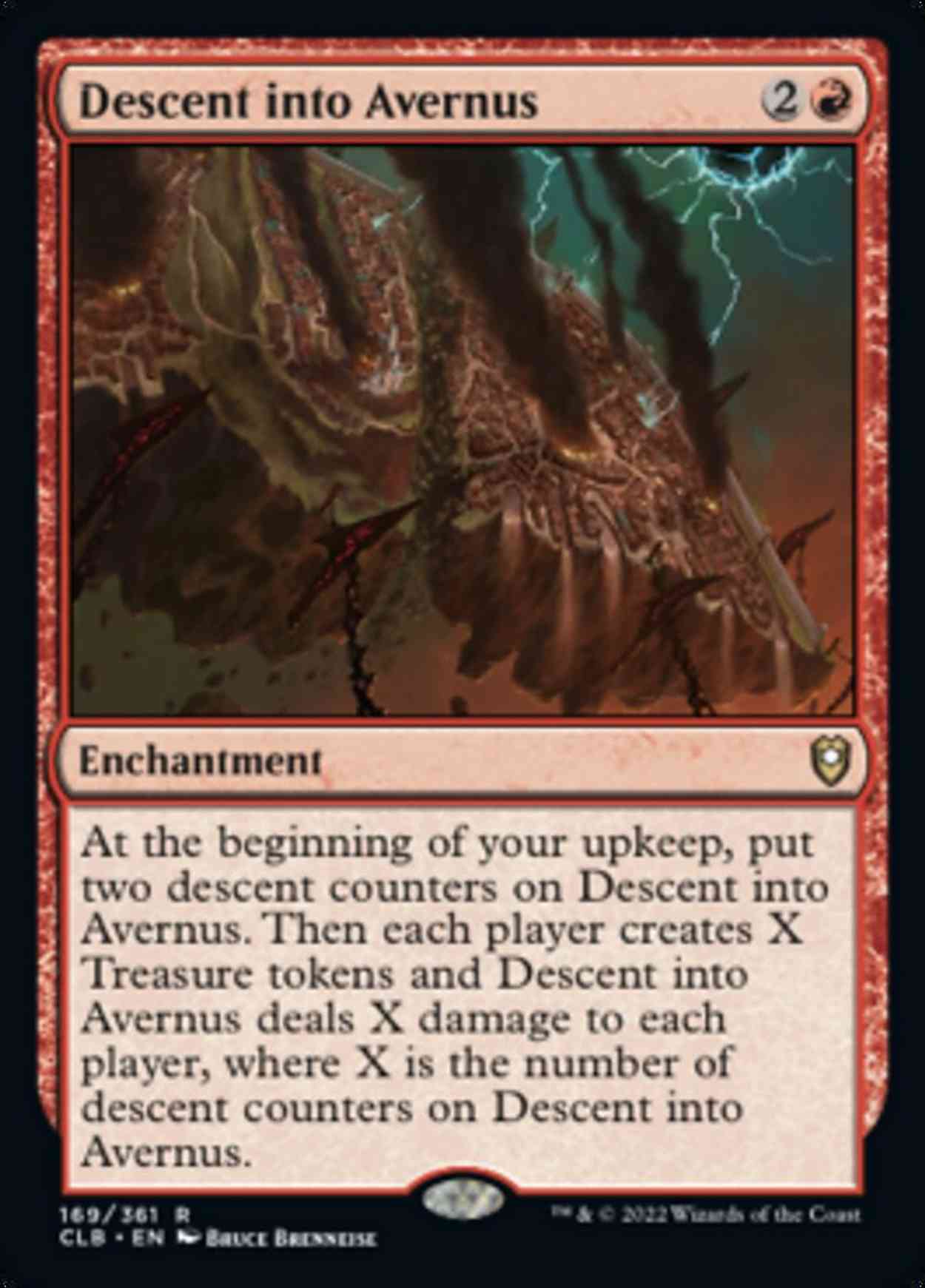 Descent into Avernus magic card front
