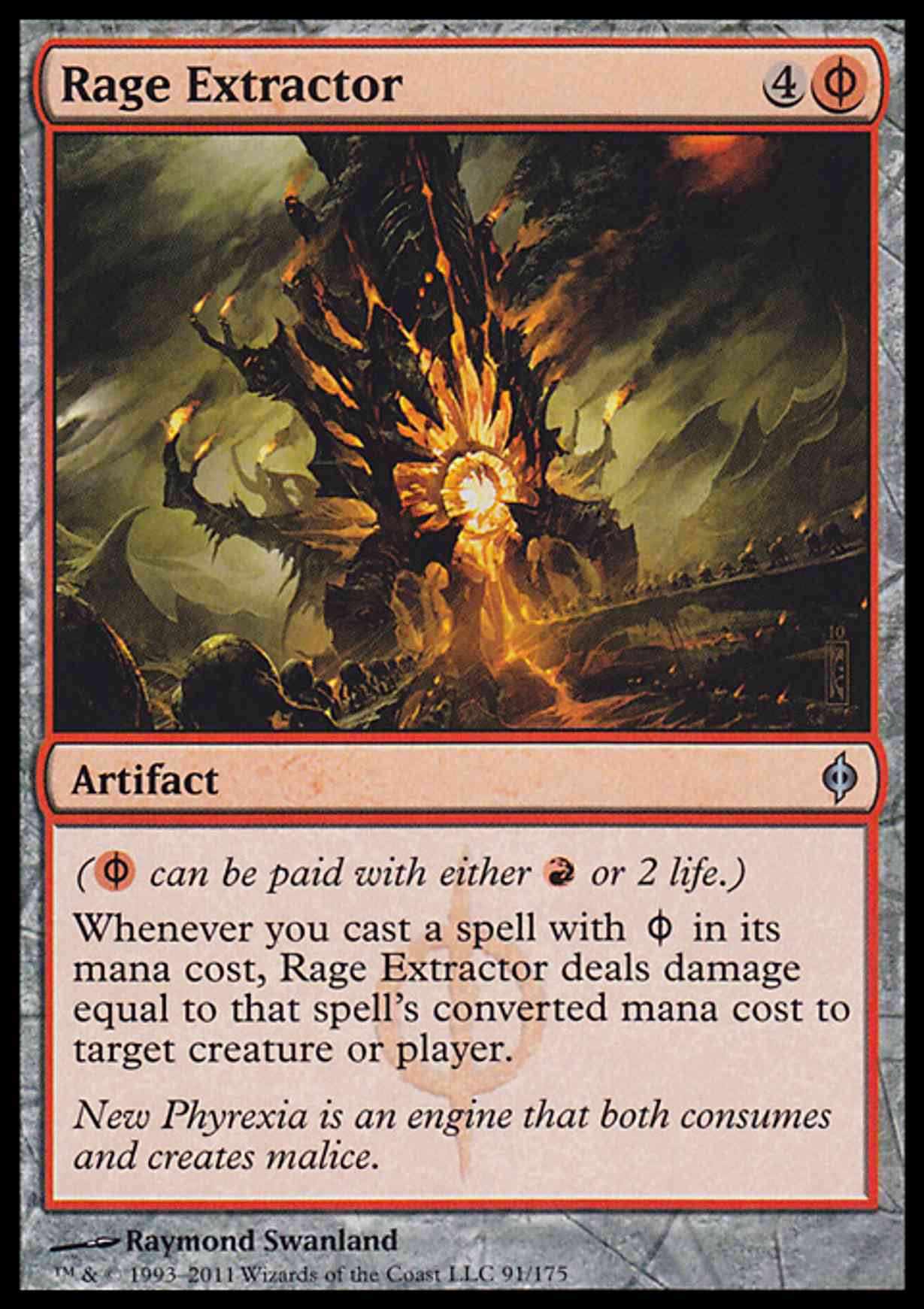 Rage Extractor magic card front