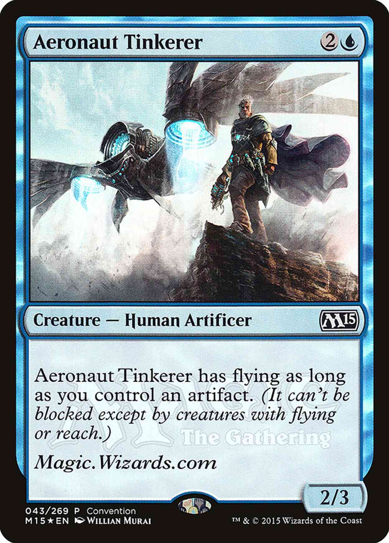 Aeronaut Tinkerer (2015 Convention Promo) magic card front